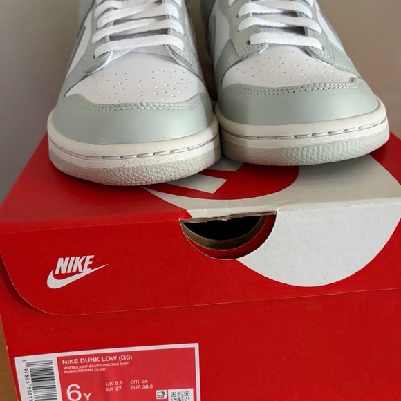 Nike White and Light Gray Sneakers - Picture 5 of 5